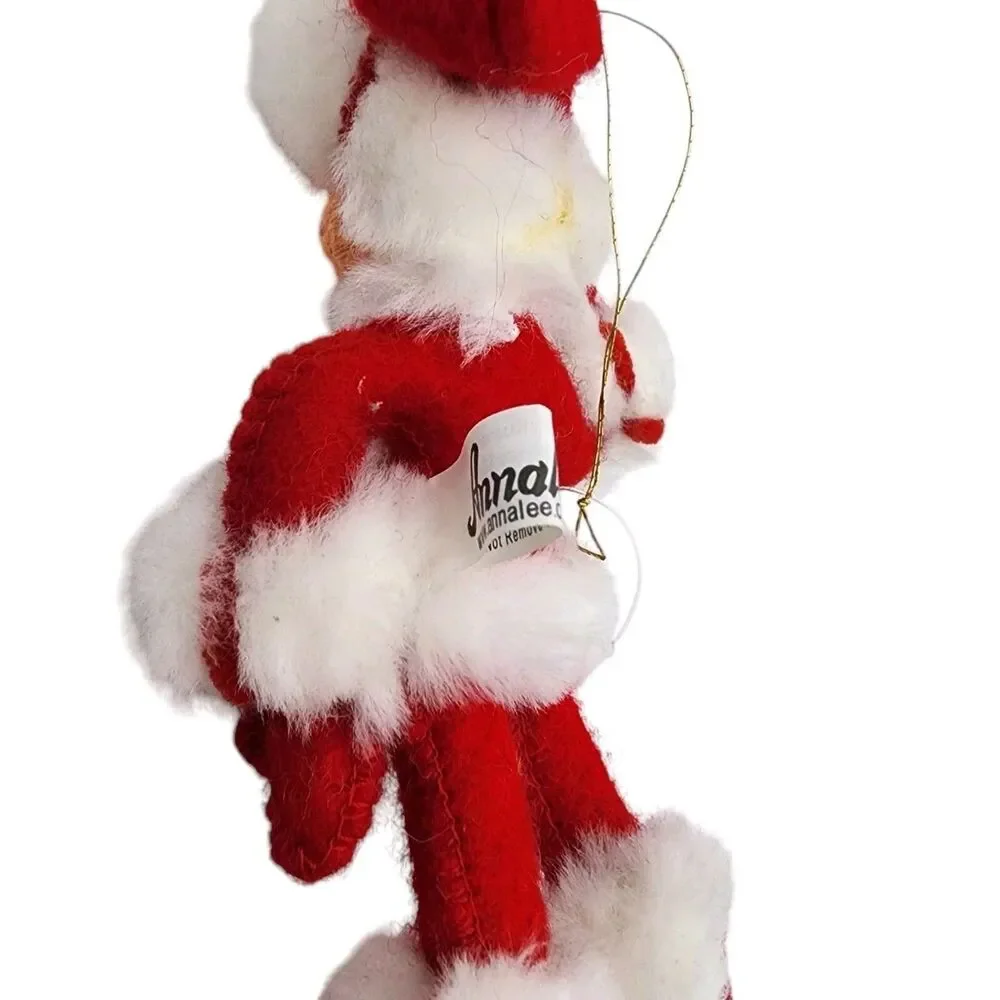 Annalee 2008 Peppermint Twist Elf Ornament 5